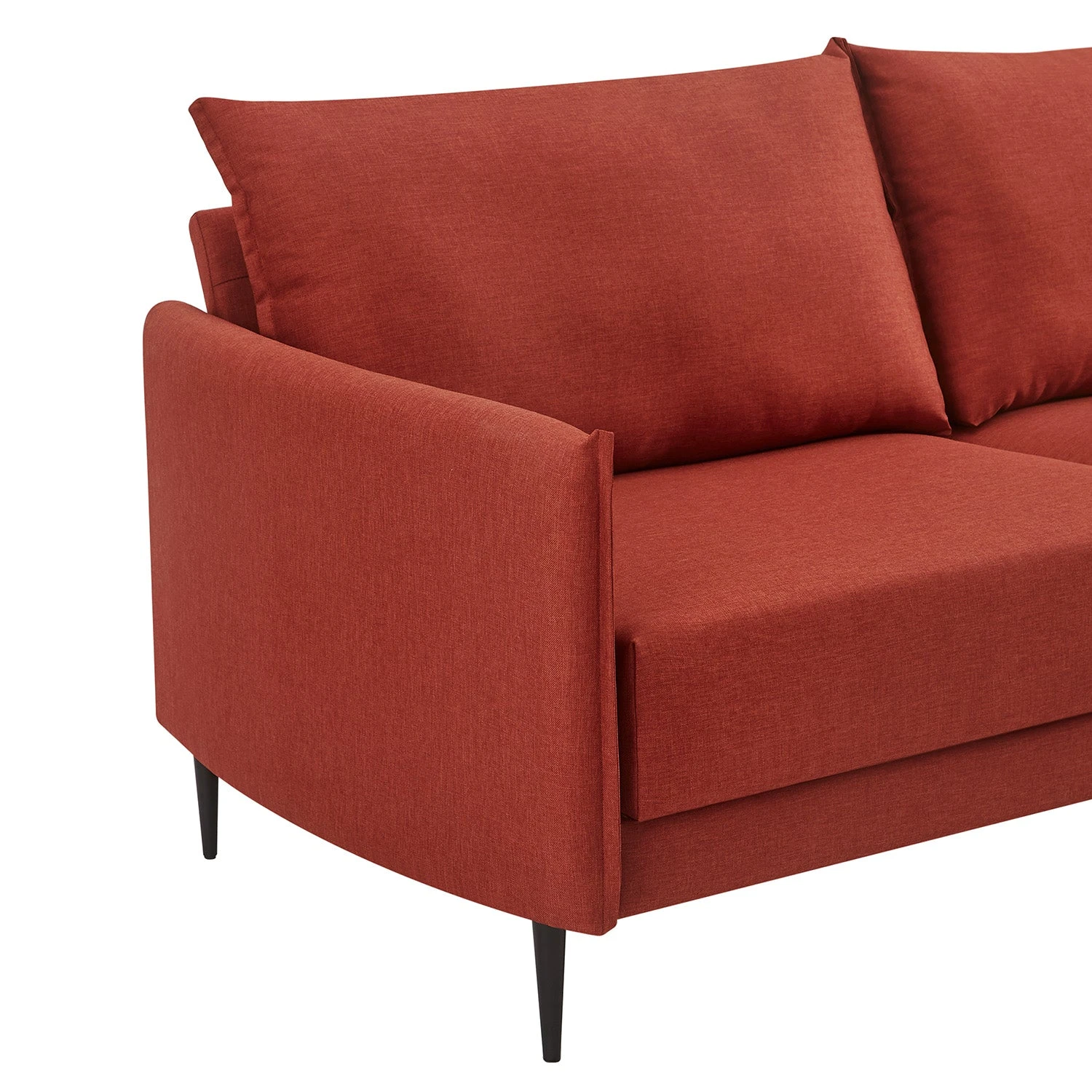 Bari Burnt Ochre Fabric Sofa 11 Bari Burnt Ochre Fabric Sofa - Image 11