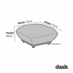 Gianni Pouffe, Terracotta Fabric -Daals Shop BO 9678 STOOL 66ebec3e 13e4 4b56 a631 4f71f3239f67