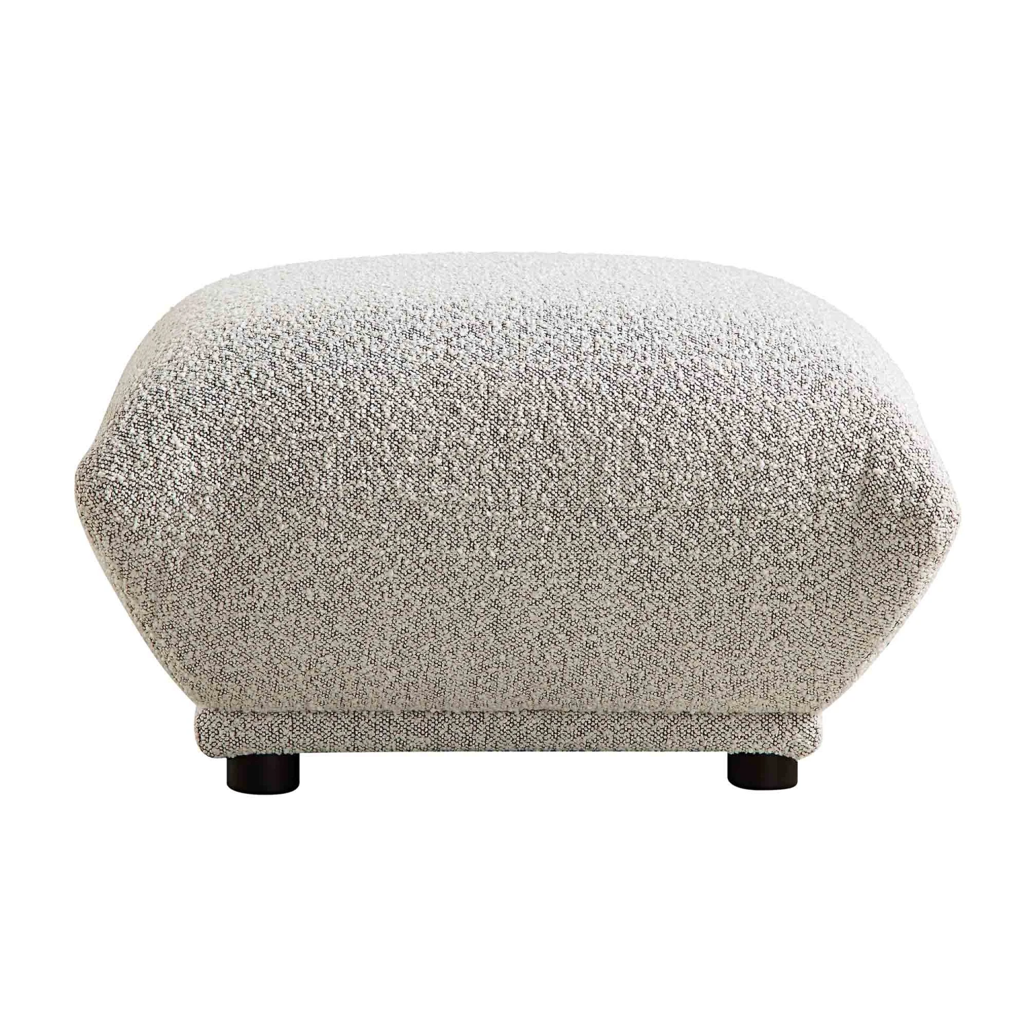 Gianni Pouffe, Mist Grey Boucle 6 Gianni Pouffe, Mist Grey Boucle - Image 6
