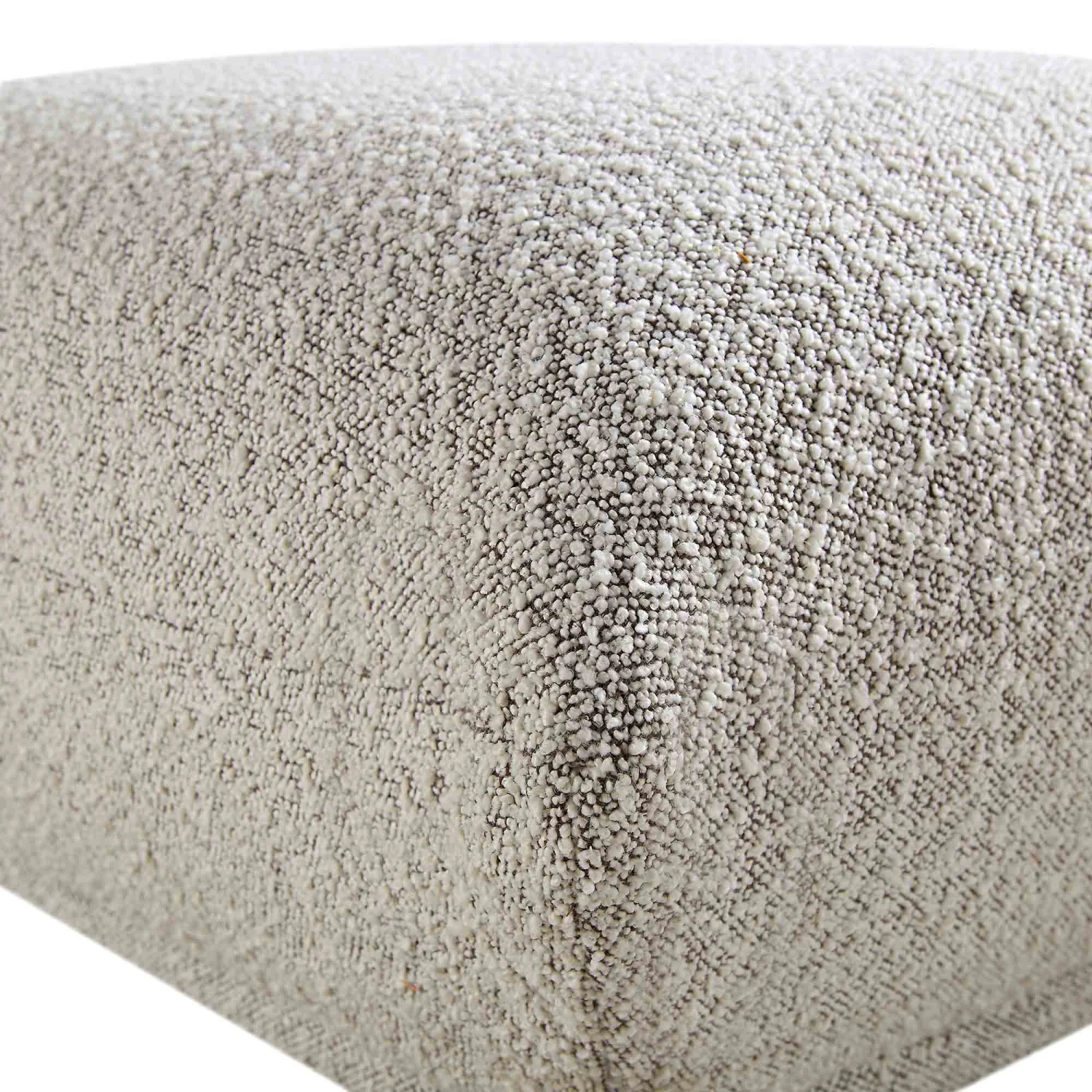 Gianni Pouffe, Mist Grey Boucle 9 Gianni Pouffe, Mist Grey Boucle - Image 9