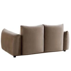 Gianni Two Seater Sofa, Mink Velvet -Daals Shop BOSF 9678 TAUPE VEL 2ST WB4