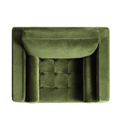 Henrietta Armchair, Moss Green Velvet 21 Henrietta Armchair, Moss Green Velvet -Daals Shop BOSF 9680 FERN VEL 1ST WB3