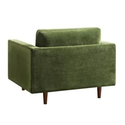 Henrietta Armchair, Moss Green Velvet 22 Henrietta Armchair, Moss Green Velvet -Daals Shop BOSF 9680 FERN VEL 1ST WB4