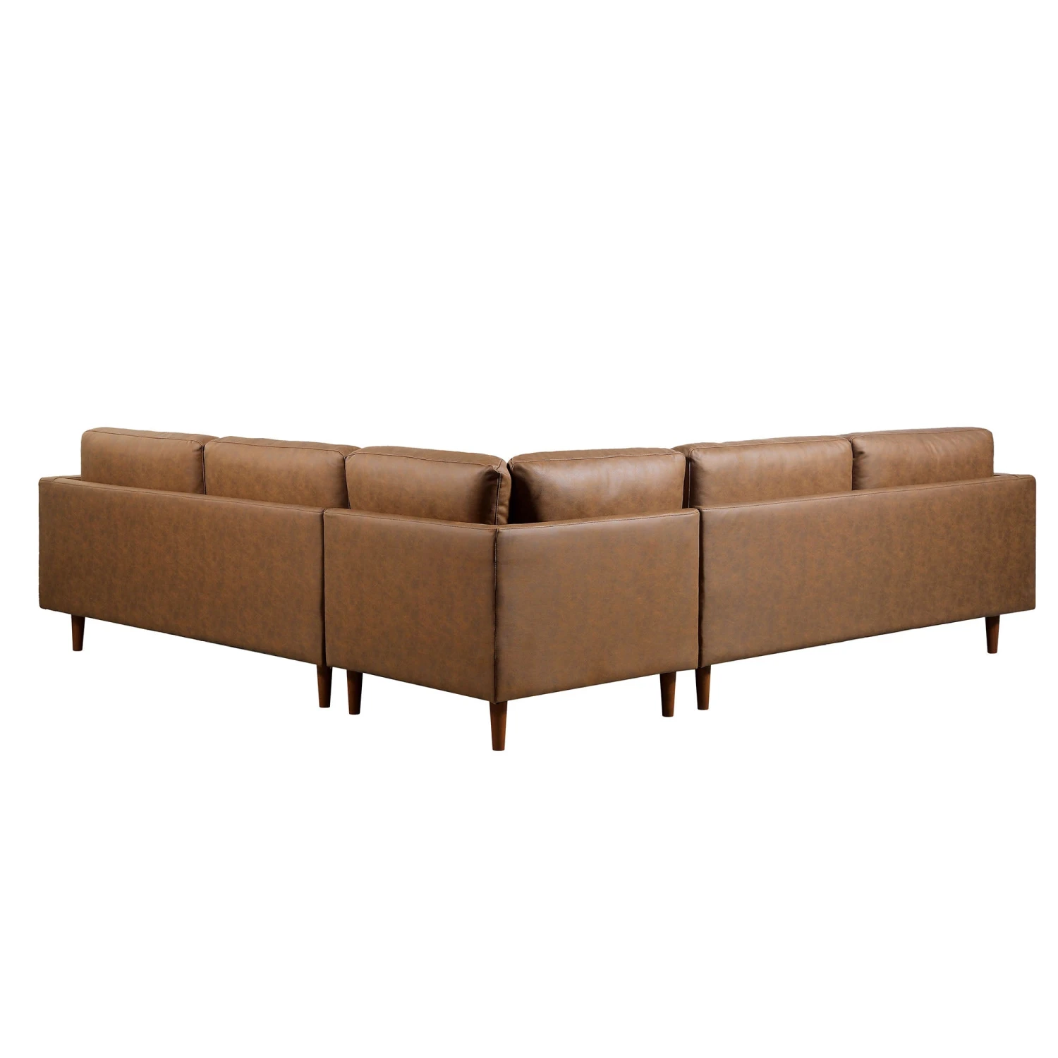 Henrietta 5+Seater Corner Sofa, Tan Faux Suede 10 Henrietta 5+Seater Corner Sofa, Tan Faux Suede - Image 10