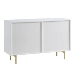 Richmond Ridged Wide Chest Of 6 Drawers, Matte White 19 Richmond Ridged Wide Chest Of 6 Drawers, Matte White -Daals Shop BSD 107 WHITE WB5