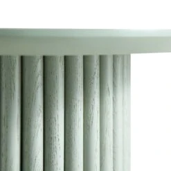 Maru Oak Round Side Table, Sage Green -Daals Shop BSD 139 SAGE detail2