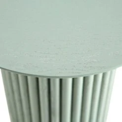 Maru Oak Round Side Table, Sage Green -Daals Shop BSD 139 SAGE detail3