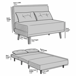 Algo Sofabed With Cushions In Charcoal Teddy Fabric 2 Seater 20 Algo Sofabed With Cushions In Charcoal Teddy Fabric 2 Seater -Daals Shop D021B size 1st 600x 0d03ce85 2831 4420 9893 26eca77eb115
