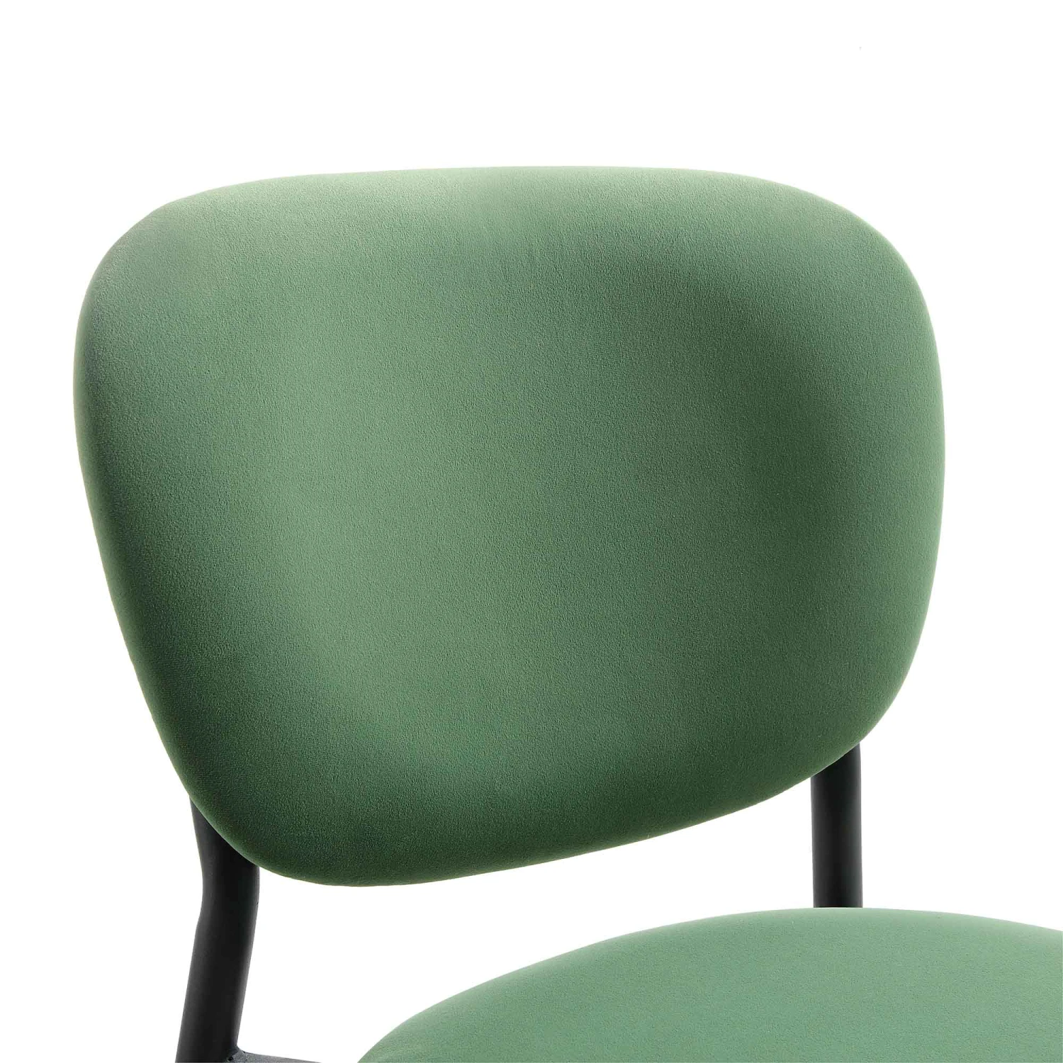 Kelmarsh Set Of 2 Grass Green Velvet Upholstered Dining Chairs 8 Kelmarsh Set Of 2 Grass Green Velvet Upholstered Dining Chairs - Image 8