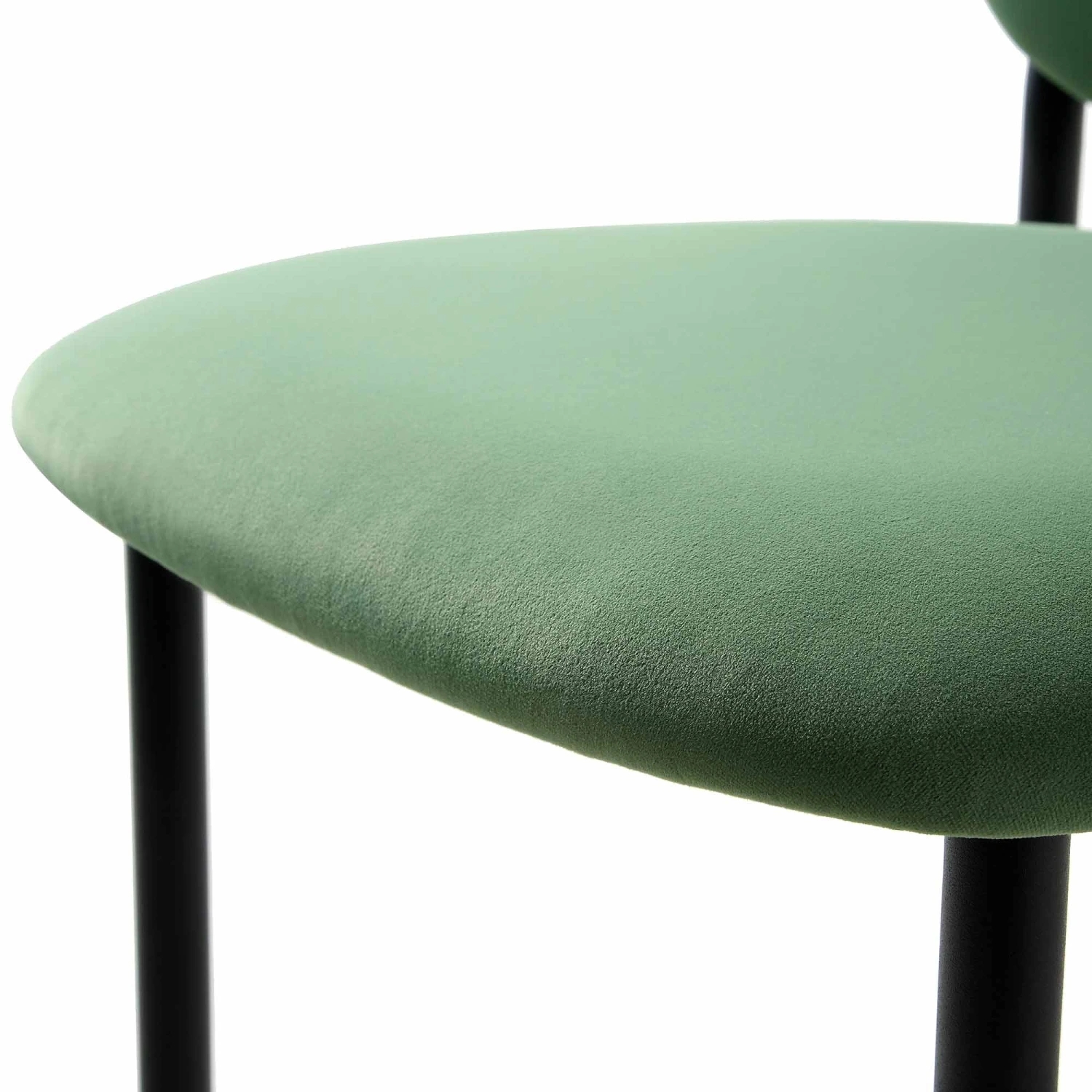 Kelmarsh Set Of 2 Grass Green Velvet Upholstered Dining Chairs 10 Kelmarsh Set Of 2 Grass Green Velvet Upholstered Dining Chairs - Image 10