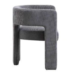 Greenwich Grey Corduroy Dining Chair -Daals Shop DCH 2159 GREY CORD WB3