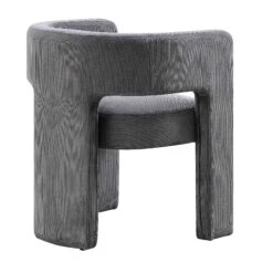 Greenwich Grey Corduroy Dining Chair -Daals Shop DCH 2159 GREY CORD WB4