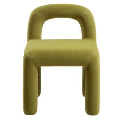 Libby Olive Green Velvet Dining Chair -Daals Shop DCH 2160 OLIVE VEL WB2