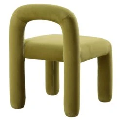 Libby Olive Green Velvet Dining Chair -Daals Shop DCH 2160 OLIVE VEL WB4