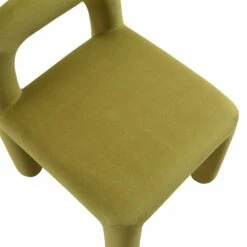 Libby Olive Green Velvet Dining Chair -Daals Shop DCH 2160 OLIVE VEL detail1