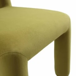 Libby Olive Green Velvet Dining Chair -Daals Shop DCH 2160 OLIVE VEL detail3