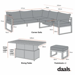 Albany Aluminium Large Corner Casual Dining Set With Rising Table, White 17 Albany Aluminium Large Corner Casual Dining Set With Rising Table, White -Daals Shop Dimensional Drawings APR 2023 OD DINE 1045 5525b87d adc7 4148 b4d3 b42e8a1117f2