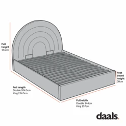 Archer Mustard Yellow Velvet Ottoman Storage Bed -Daals Shop Dimensional Drawings Mar 2023 JAH 09 600x e08fdfd1 93bb 4e08 a31e 08902e576dce