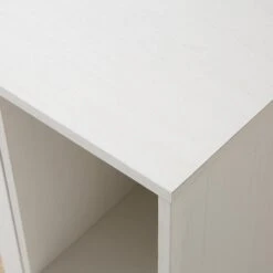 Frances Woven Rattan Drinks Cabinet, White -Daals Shop FT CAB 02 WHITE detail3