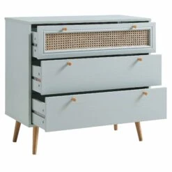 Anya Woven Rattan Chest Of 3 Drawer In Mint Colour 16 Anya Woven Rattan Chest Of 3 Drawer In Mint Colour -Daals Shop FT COD 001 SAGE WB3