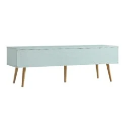 Anya Woven Rattan 3-Drawer TV Unit In Mint 18 Anya Woven Rattan 3-Drawer TV Unit In Mint -Daals Shop FT TV 001 SAGE WB4