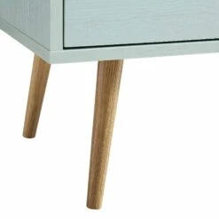 Anya Woven Rattan 3-Drawer TV Unit In Mint 23 Anya Woven Rattan 3-Drawer TV Unit In Mint -Daals Shop FT TV 001 SAGE detail4
