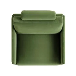 Timber Fern Green Velvet Armchair -Daals Shop GCSF 2348 MOSS VEL 1ST WB5