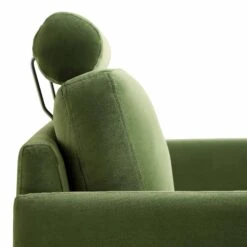 Timber Fern Green Velvet Armchair -Daals Shop GCSF 2348 MOSS VEL 1ST detail2