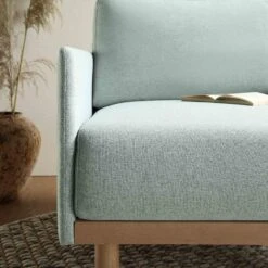 Timber Sage Green Fabric Armchair -Daals Shop GCSF 2348 SAGE FAB 1ST scene4