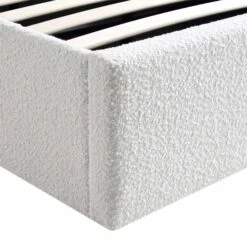 Archer White Boucle Ottoman Storage Bed -Daals Shop JAH 09 ECRUBOUCLE detail4
