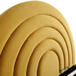 Archer Mustard Yellow Velvet Ottoman Storage Bed -Daals Shop JAH 09 MUSTVEL detail2