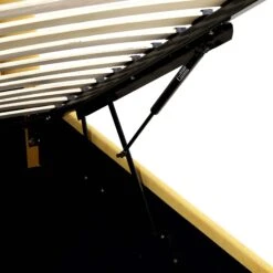 Archer Mustard Yellow Velvet Ottoman Storage Bed -Daals Shop JAH 09 MUSTVEL detail3