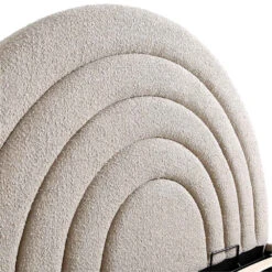 Archer Taupe Boucle Ottoman Storage Bed -Daals Shop JAH 09 TAUPEBOUCLE detail2