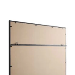 Chardwell Full Length Industrial Metal Window Mirror 180 X 100 Cm, Black -Daals Shop MIRR 005 BLACK detail3