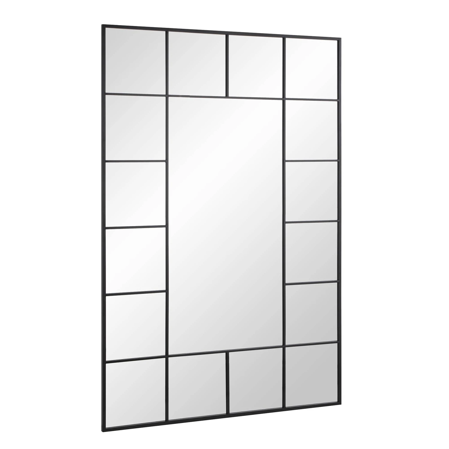 Herbert Full Length Metal Frame Window Mirror 180 X 120 Cm, Black 5 Herbert Full Length Metal Frame Window Mirror 180 X 120 Cm, Black - Image 5