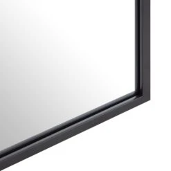 Herbert Full Length Metal Frame Window Mirror 180 X 120 Cm, Black 14 Herbert Full Length Metal Frame Window Mirror 180 X 120 Cm, Black -Daals Shop MIRR 019 BLACK detail2
