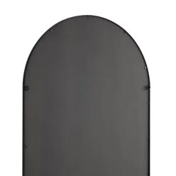 Beaumont Arched Full Lenth Metal Frame Mirror 178 X 76 Cm, Black 17 Beaumont Arched Full Lenth Metal Frame Mirror 178 X 76 Cm, Black -Daals Shop MIRR 029 BLACK detail4