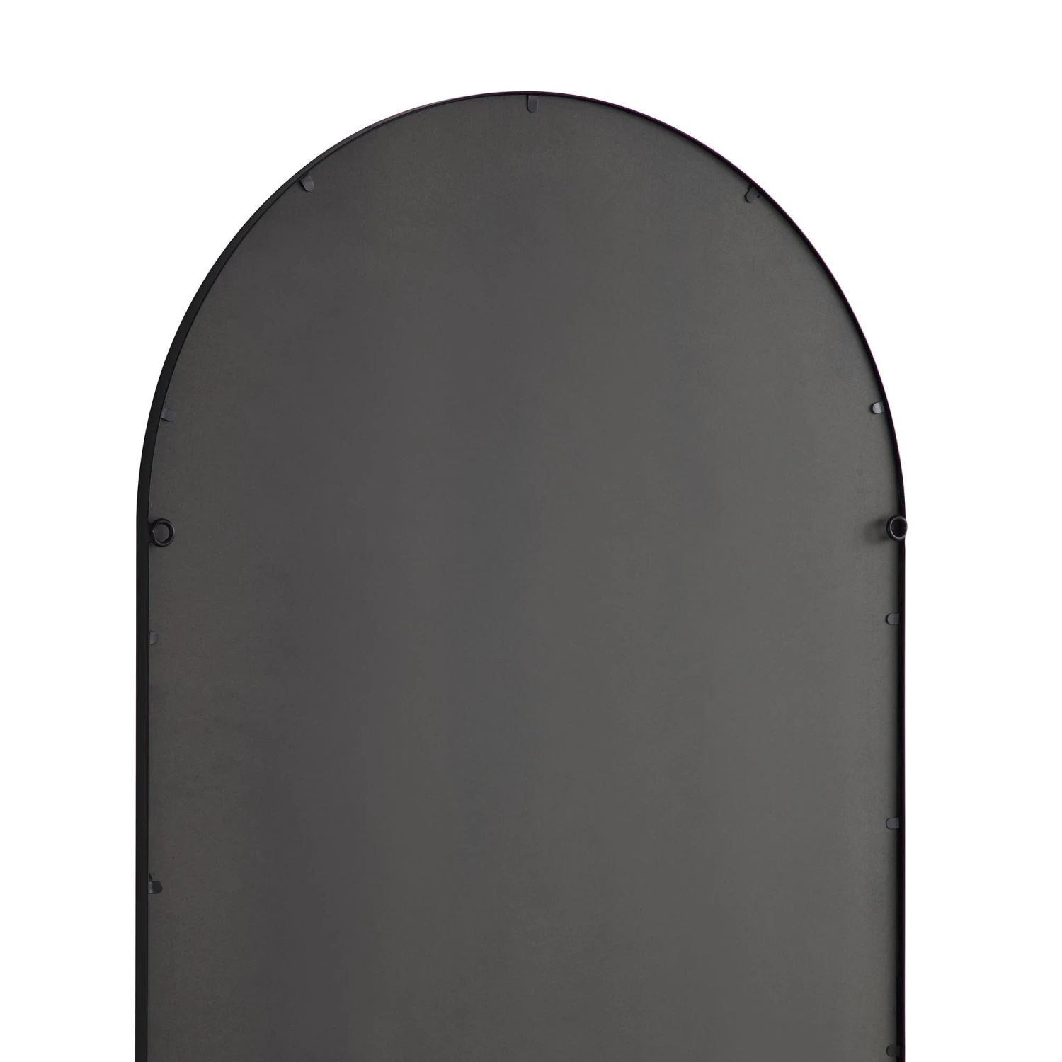 Beaumont Arched Full Lenth Metal Frame Mirror 178 X 76 Cm, Black 9 Beaumont Arched Full Lenth Metal Frame Mirror 178 X 76 Cm, Black - Image 9
