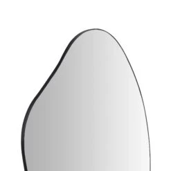 Pavia Irregular Shaped Extra Large Full Length Mirror 160 X 115 Cm, Black -Daals Shop MIRR 102 BLACK detail1