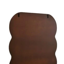 Venus Full Length Wave Mirror 180 X 100 Cm, Walnut -Daals Shop MIRR 162 WOOD detail4