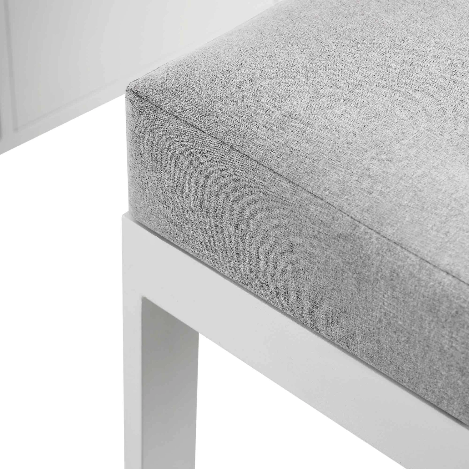 Albany Aluminium Large Corner Casual Dining Set With Rising Table, White 14 Albany Aluminium Large Corner Casual Dining Set With Rising Table, White - Image 14