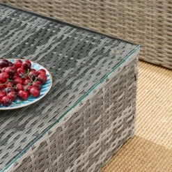 Troy Corner Rattan Garden Sofa Set With Table -Daals Shop OD SF 005 GREY detail3