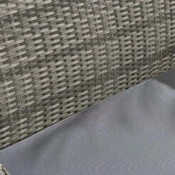 Troy Corner Rattan Garden Sofa Set With Table -Daals Shop OD SF 005 GREY detail4