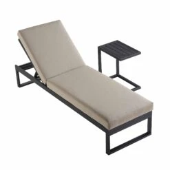 Albany Aluminium Sun Lounger, Taupe -Daals Shop OD SLG 155 TAUPE WB3