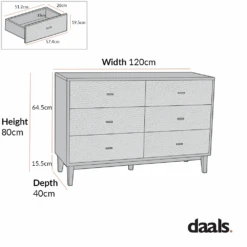 Bianca Chip Carved 6 Drawer Chest, Antique Bronze & Black 15 Bianca Chip Carved 6 Drawer Chest, Antique Bronze & Black -Daals Shop XXCOD 010 GOLD BLACK