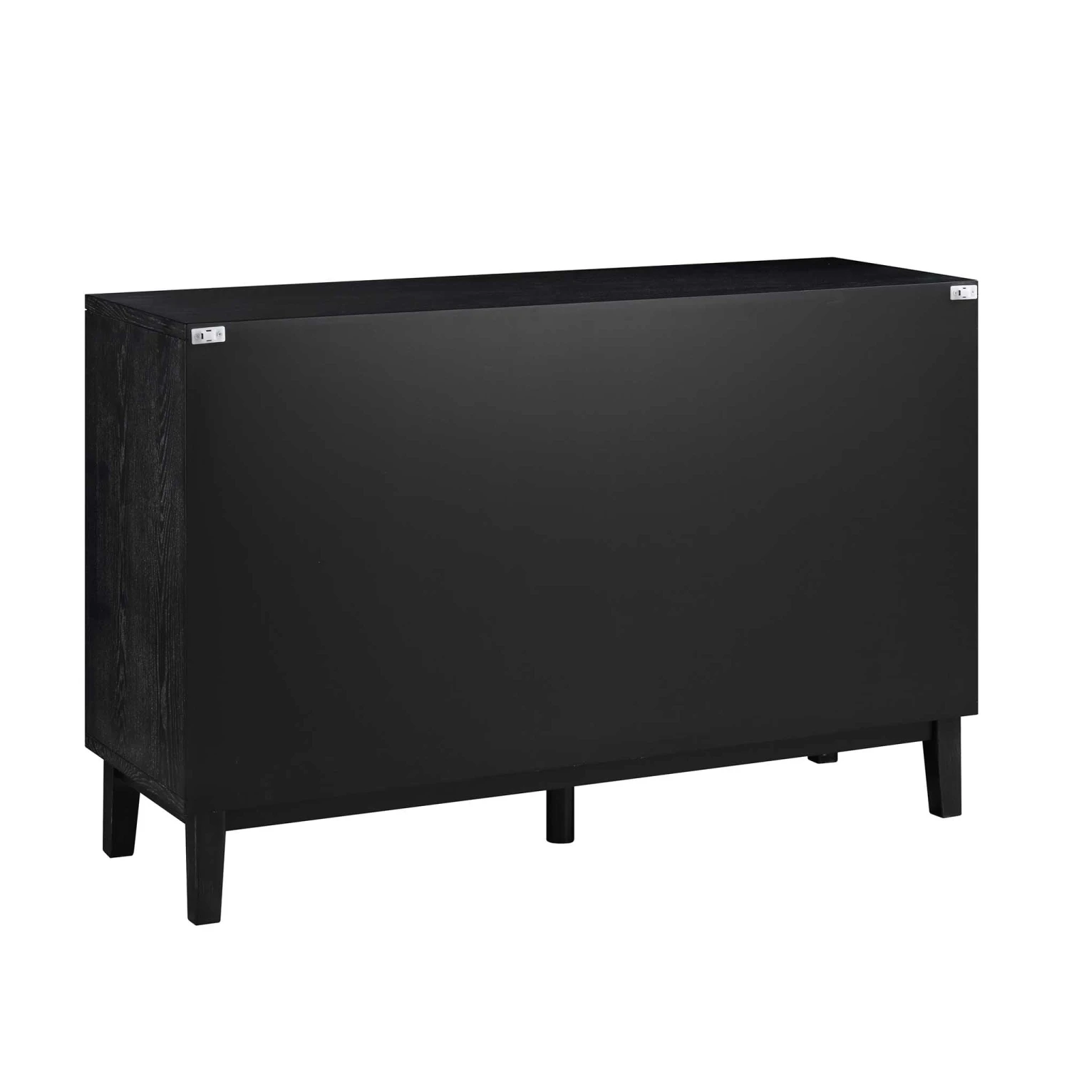 Bianca Chip Carved 6 Drawer Chest, Antique Bronze & Black 9 Bianca Chip Carved 6 Drawer Chest, Antique Bronze & Black - Image 9